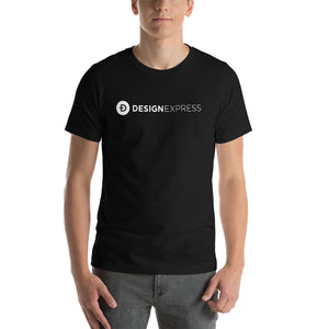 Black / S Short-Sleeve Unisex T-Shirt by Design Express