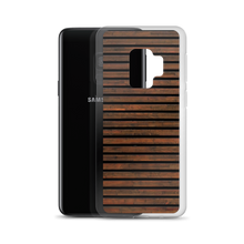 Horizontal Brown Wood Samsung Case by Design Express