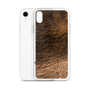Bison Fur Print iPhone Case by Design Express
