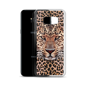 Leopard Face Samsung Case by Design Express