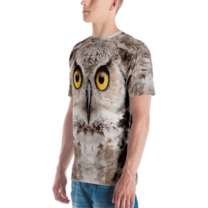 Great Horned Owl Men's T-shirt by Design Express