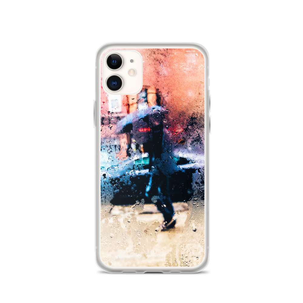 iPhone 11 Rainy Blury iPhone Case by Design Express