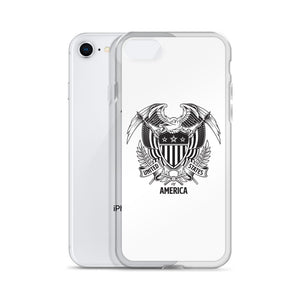 United States Of America Eagle Illustration iPhone Case iPhone Cases by Design Express