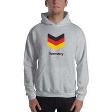 Sport Grey / S Germany "Chevron" Hooded Sweatshirt by Design Express