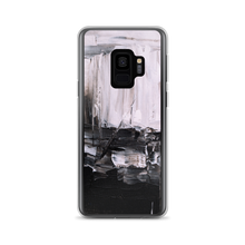 Samsung Galaxy S9 Black & White Abstract Painting Samsung Case by Design Express