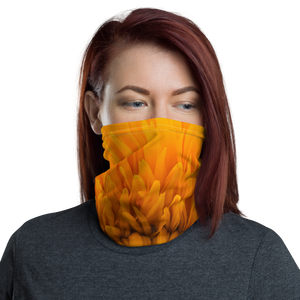 Default Title Yellow Flower Neck Gaiter Masks by Design Express