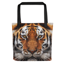 Black Tiger "All Over Animal" Tote bag Totes by Design Express