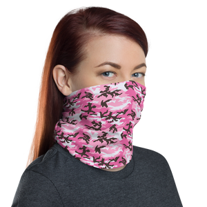 Pink Camo Neck Gaiter Masks by Design Express