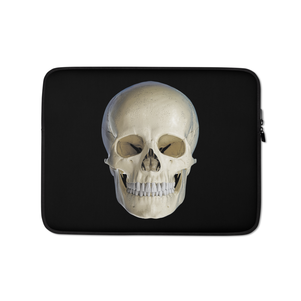 13 in Skull Head Laptop Sleeve by Design Express