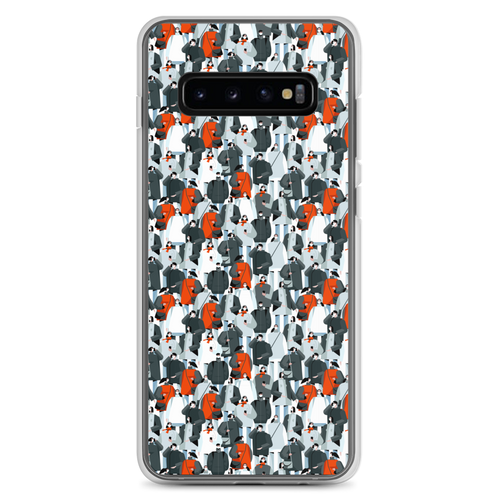 Samsung Galaxy S10+ Mask Society Illustration Samsung Case by Design Express