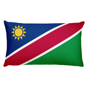 Default Title Namibia Flag Allover Print Rectangular Pillow Home by Design Express