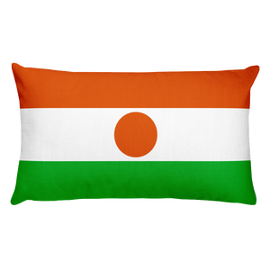 Default Title Niger Flag Allover Print Rectangular Pillow Home by Design Express