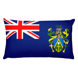 Default Title Pitcairn Islands Flag Allover Print Rectangular Pillow Home by Design Express