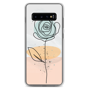 Samsung Galaxy S10+ Pasty Flower Line Samsung Case by Design Express