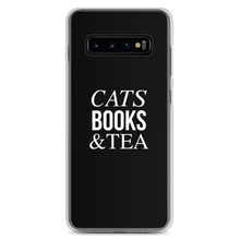 Samsung Galaxy S10+ Cats Books Tea (Funny) Samsung Case by Design Express