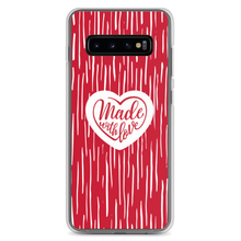 Samsung Galaxy S10+ Made With Love (Heart) Samsung Case by Design Express