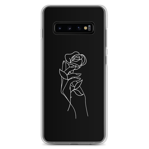 Samsung Galaxy S10+ Rose in Hand Samsung Case by Design Express