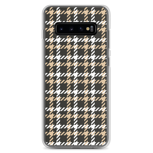 Samsung Galaxy S10+ Houndstooth Small Pattern Samsung Case by Design Express