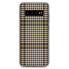 Samsung Galaxy S10+ Herringbone Glen Plaid Pattern Samsung Case by Design Express