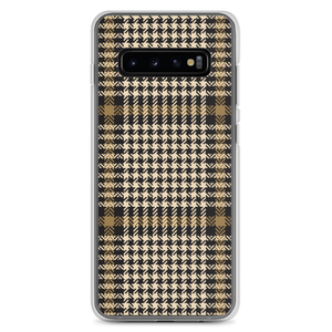 Samsung Galaxy S10+ Herringbone Glen Plaid Pattern Samsung Case by Design Express