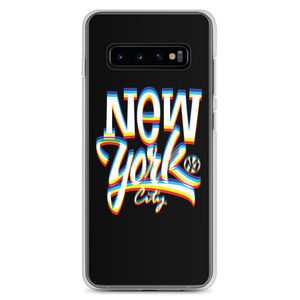 Samsung Galaxy S10+ New York City Glitch Samsung Case by Design Express