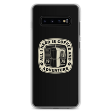 Samsung Galaxy S10+ All I Need Is Coffee And Adventure Samsung Case by Design Express