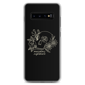 Samsung Galaxy S10+ Marvelous Nightmare Flower Skull Samsung Case by Design Express