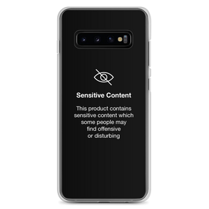 Samsung Galaxy S10+ Sensitive Content (Funny) Samsung Case by Design Express