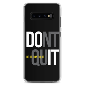 Samsung Galaxy S10+ Do It, Don't Quit (Motivation) Samsung Case by Design Express