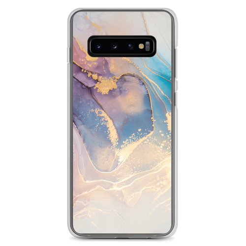 Samsung Galaxy S10+ Soft Marble Liquid ink Art Full Print Samsung Case by Design Express