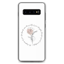 Samsung Galaxy S10+ the happiness of your life deppends upon the quality of your thoughts Samsung Case by Design Express