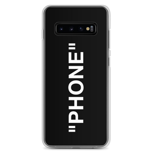 Samsung Galaxy S10+ "PRODUCT" Series "PHONE" Samsung Case Black by Design Express