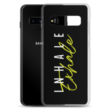 Inhale Exhale Clear Case for Samsung®