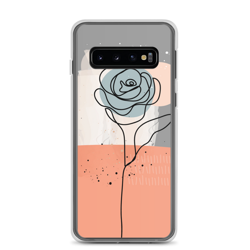 Samsung Galaxy S10 Soft Flower Line Samsung Case by Design Express