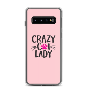 Samsung Galaxy S10 Crazy Cat Lady (Cat Lover) Funny Samsung Case by Design Express