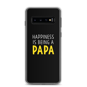 Samsung Galaxy S10 Happiness is Being a Papa (Funny) Samsung Case by Design Express