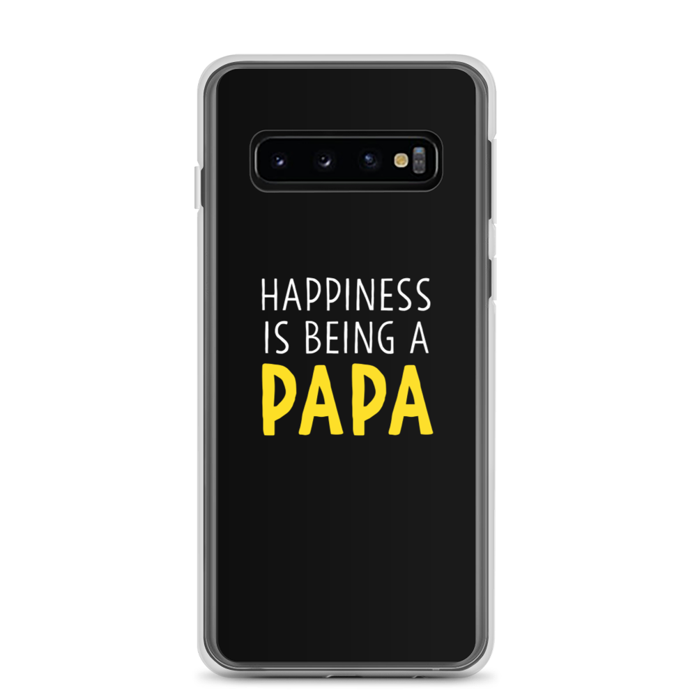 Samsung Galaxy S10 Happiness is Being a Papa (Funny) Samsung Case by Design Express