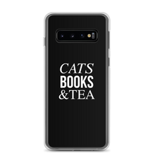 Samsung Galaxy S10 Cats Books Tea (Funny) Samsung Case by Design Express