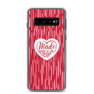 Samsung Galaxy S10 Made With Love (Heart) Samsung Case by Design Express