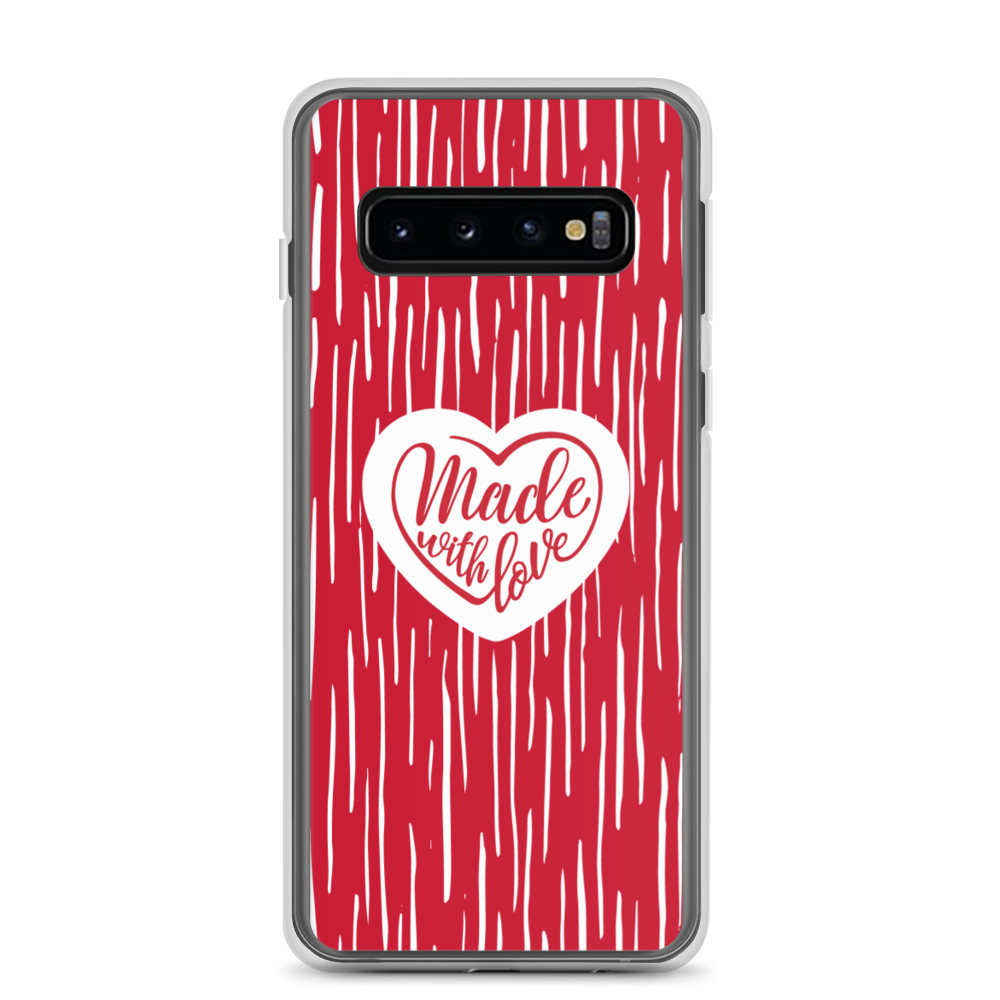 Samsung Galaxy S10 Made With Love (Heart) Samsung Case by Design Express