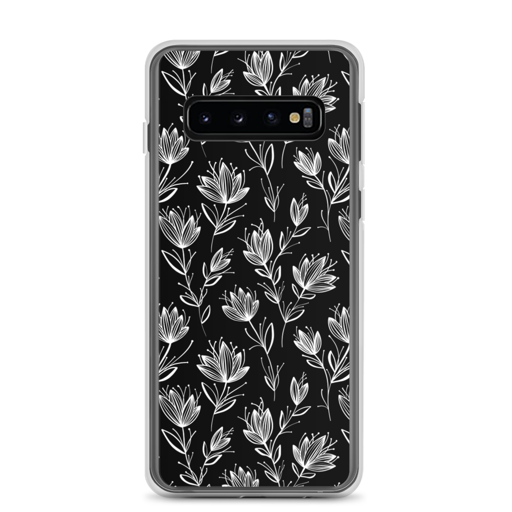 Samsung Galaxy S10 Leaf Line Pattern Samsung Case by Design Express