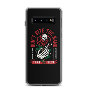 Samsung Galaxy S10 Don't Bite The Hand That Feeds Samsung Case by Design Express