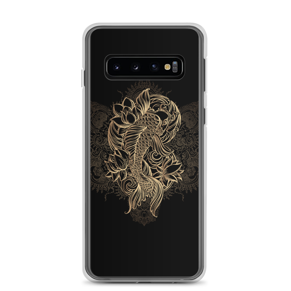 Samsung Galaxy S10 Gold Koi Fish Samsung Case by Design Express