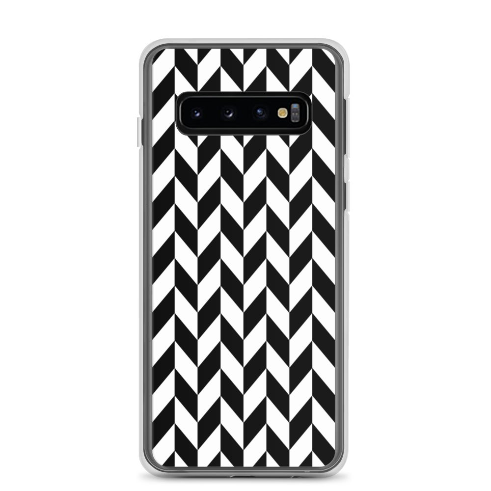 Samsung Galaxy S10 Chevron Flip Pattern Samsung Case by Design Express