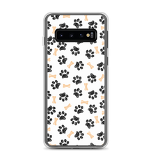 Samsung Galaxy S10 Dog Paws and Bones Pattern Samsung Case by Design Express