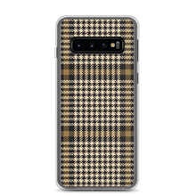 Samsung Galaxy S10 Herringbone Glen Plaid Pattern Samsung Case by Design Express