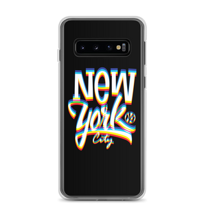 Samsung Galaxy S10 New York City Glitch Samsung Case by Design Express