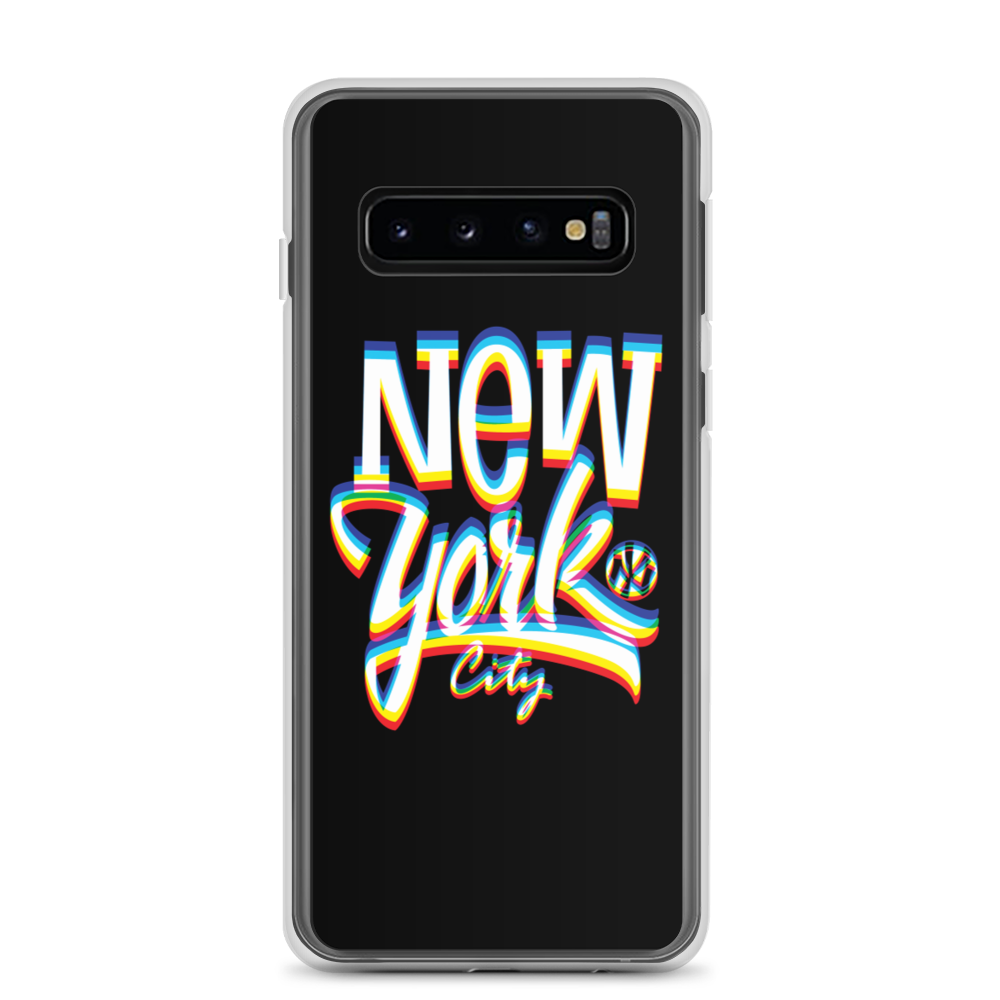 Samsung Galaxy S10 New York City Glitch Samsung Case by Design Express