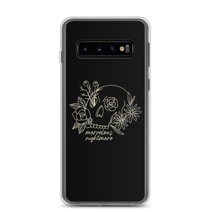 Samsung Galaxy S10 Marvelous Nightmare Flower Skull Samsung Case by Design Express