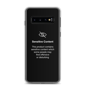 Samsung Galaxy S10 Sensitive Content (Funny) Samsung Case by Design Express